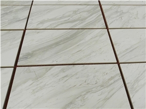 Greece Volakas White Marble Tiles and Slabs Greece Volakas White Marble Tiles and Slabs
