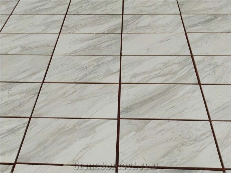 Greece Volakas White Marble Tiles and Slabs