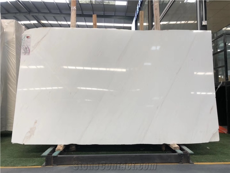 New Ariston White Sivec White Marble Slabs