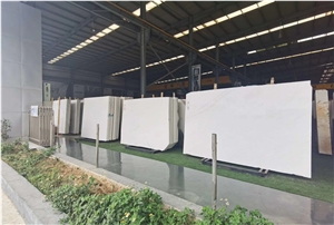 New Ariston White Sivec White Marble Slabs