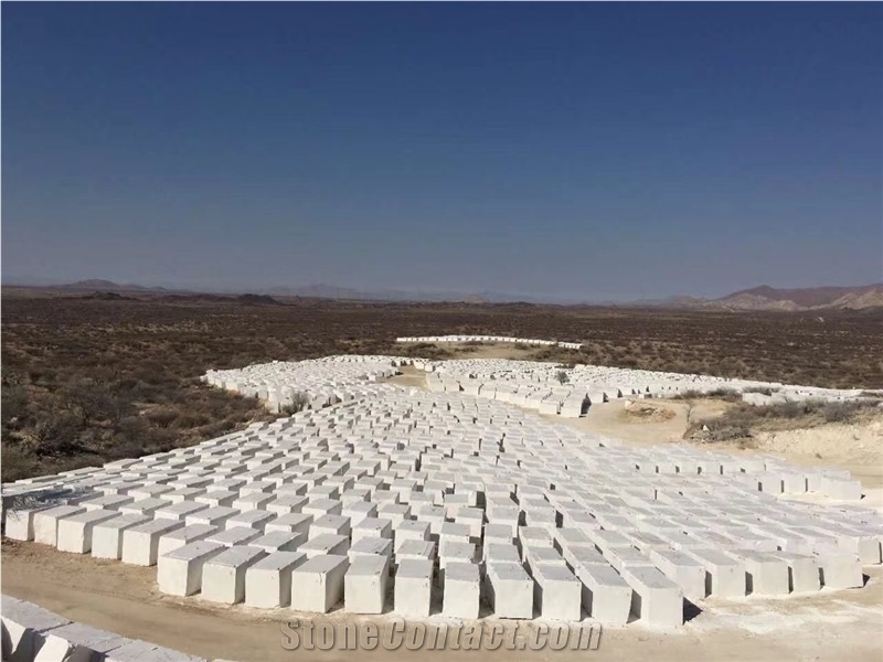 China Quarry Cary Jade White Marble Blocks