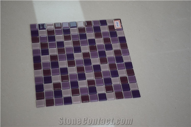 New Desingn Bathroom Glass Mosaic Tiles