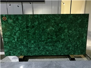 Polished Green Semiprecious Stone, Gem Stone Slabs