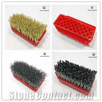 Antuque Silicon Fickert Brush for Granite Surface
