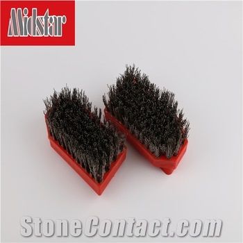 Antuque Silicon Fickert Brush for Granite Surface