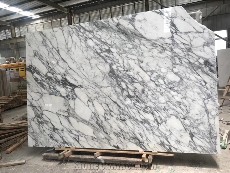 Arabescato Boana White Marble Slabs for Flooring