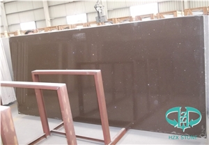 Artificial Black Stone Polished Slabs