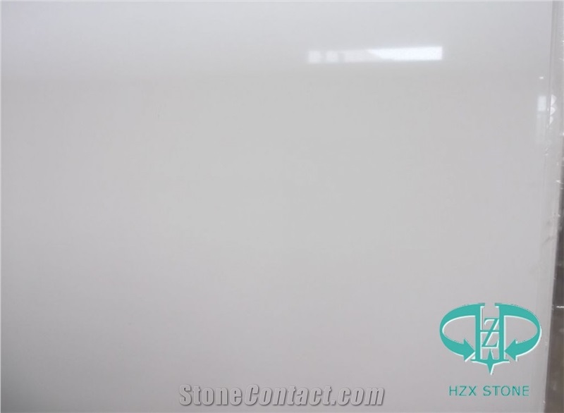 Artificial Pure White Marble for Floor Covering