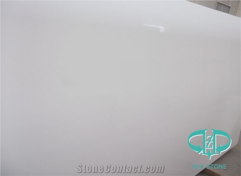 Artificial Pure White Marble for Floor Covering