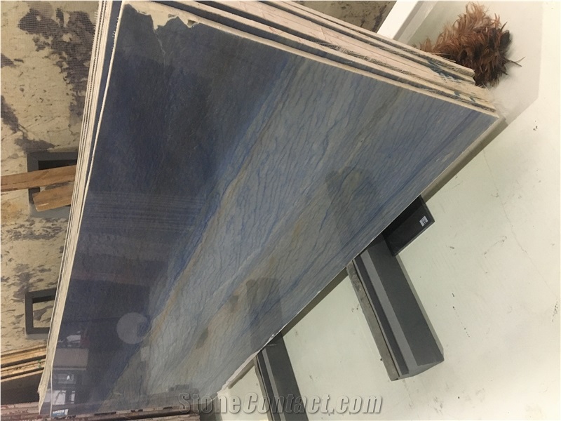Azul Boquira Quarztite Polished Slabs