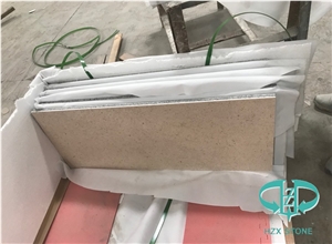 Beige Marble Composite Backing Granite for Flooring