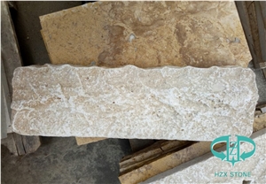 Beige Travertine Split Face for Culture Stone
