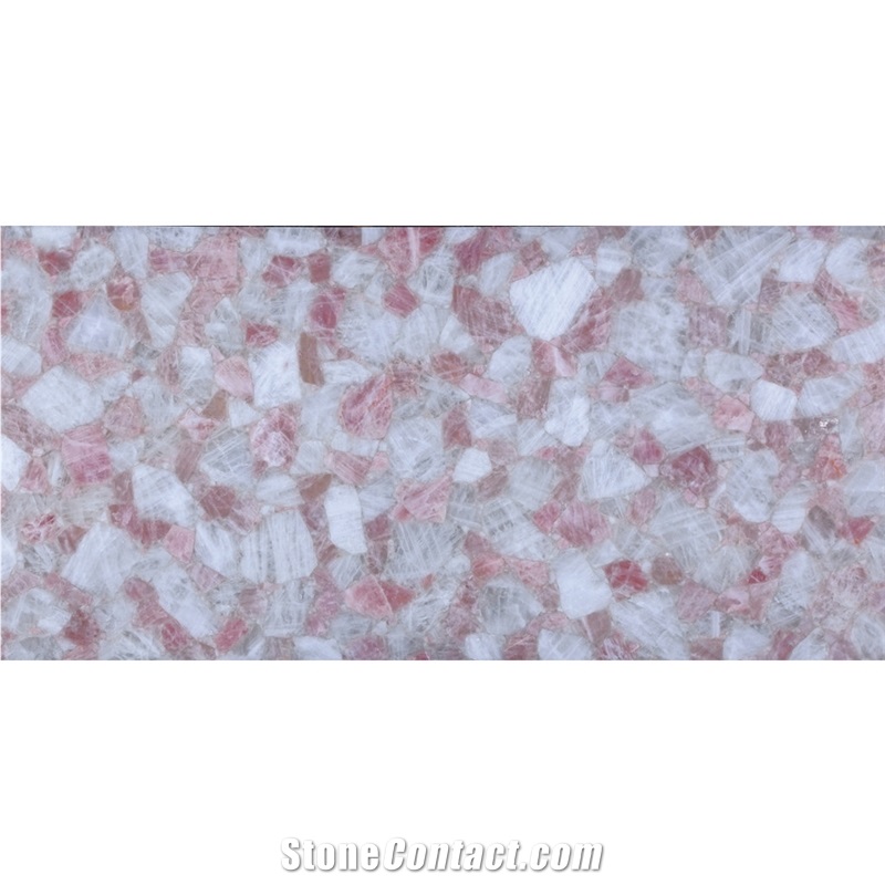 Best-Selling Pink Crystal Semiprecious Stone