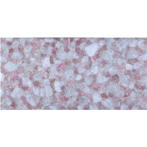 Best-Selling Pink Crystal Semiprecious Stone