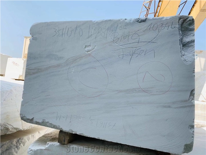 Bianco Lasa Merano White Marble Slab & Tile