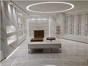 Bianco Lasa Merano White Marble Slab & Tile