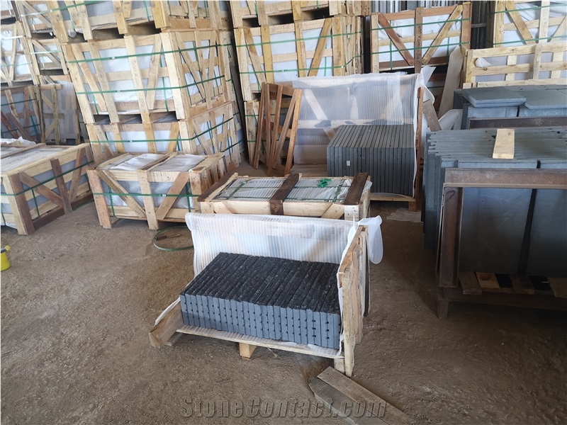 Black Basalt Paver for Flooring