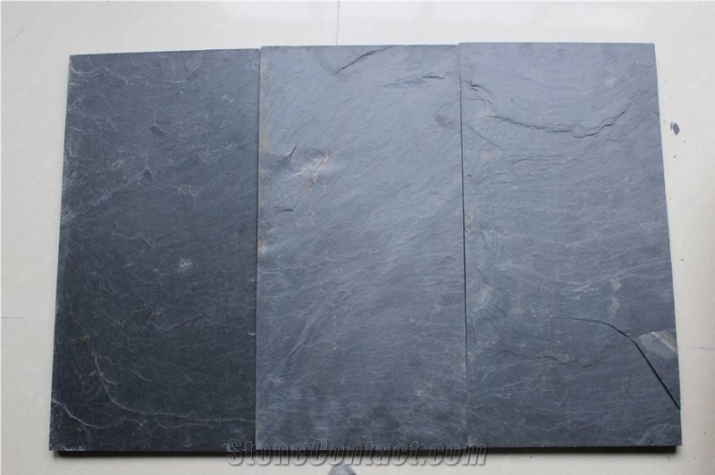 Black Slate for Wall Tile, Paving Tile