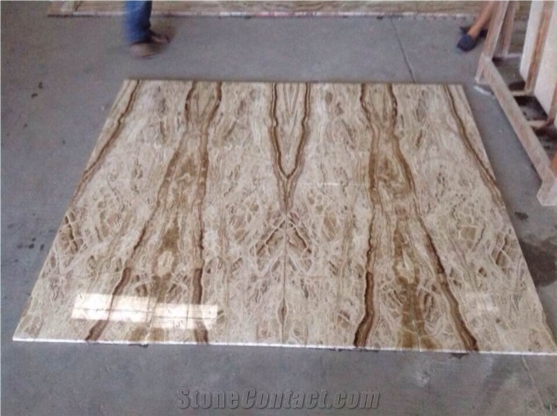 Book Match Yellow Onyx Polished (Sahara Onyx )