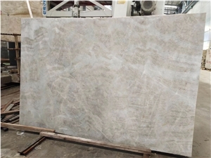 Brazil Luxury Light Grey Spring Quartz Stone
