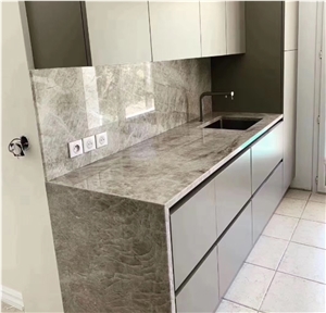Brazil Natural Beige Quartize Countertops & Sinks