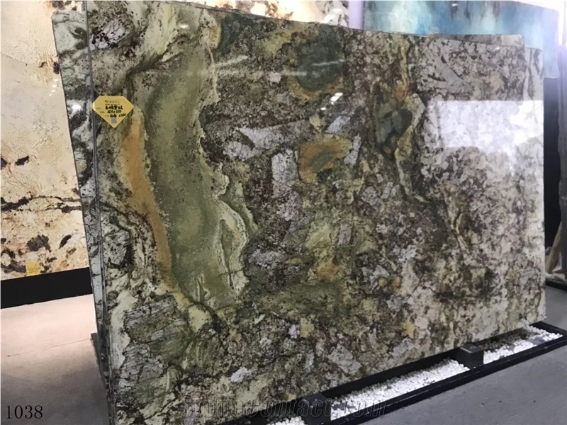 Brazil Shangri-La Granite Slab Wall Floor Tiles
