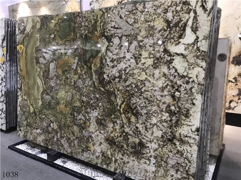 Brazil Shangri-La Granite Slab Wall Floor Tiles