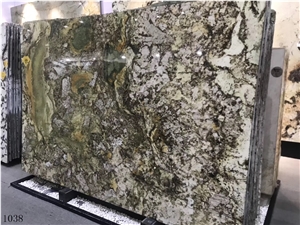 Brazil Shangri-La Granite Slab Wall Floor Tiles