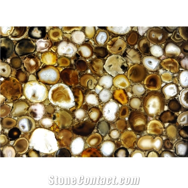 Brown Agate Translucent Gem Stones