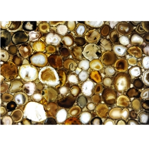 Brown Agate Translucent Gem Stones