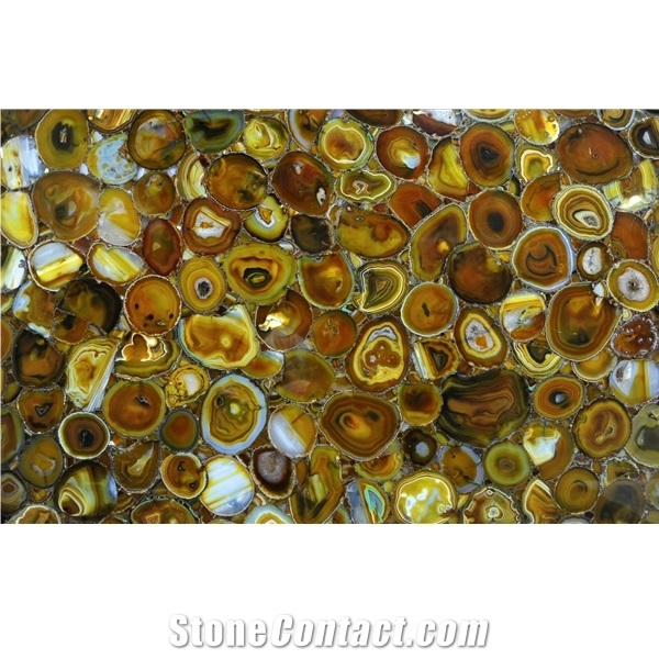 Brown Agate Translucent Gem Stones