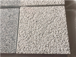 Bush Hammered G603 Light Grey Granite Paving