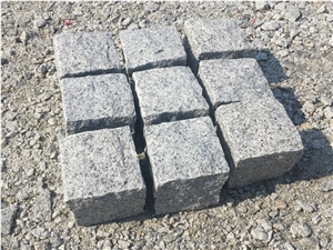 Bush Hammered G603 Light Grey Granite Paving