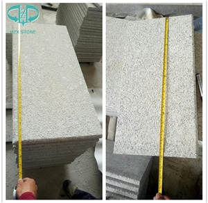 Bush Hammered G603 White Grey Pool Steps