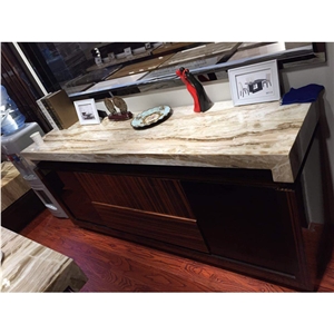 Cassata Travertine Stone for Tea Tables