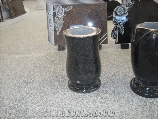 Cemetery Accessories Granite Tomb Flower Vases
