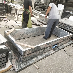China Aurora Granite Tombstone Frame Works China Aurora Granite Tombstone Frame Works
