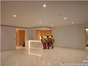 China Calacatta Gold Bianco Delicato Marble Slab