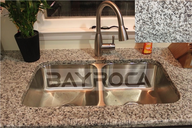 China G664 Granite, Luna Pearl Granite Tops