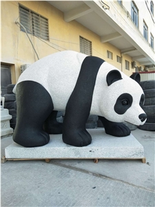 China Garden Stone Sculpture Panda Outdoor Statues China Garden Stone Sculpture Panda Outdoor Statues