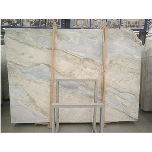China Lemon Ice Marble Green Jade Bathroom Tops