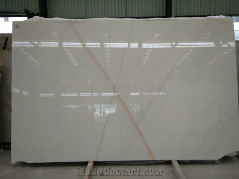 China Sichuan Red Line White Jade Marble