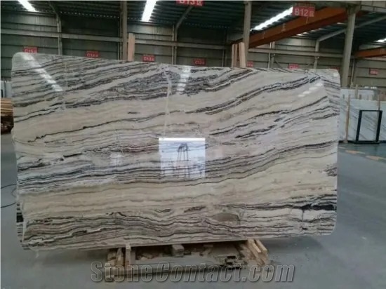 China Zebra Jade Slab for Decoration