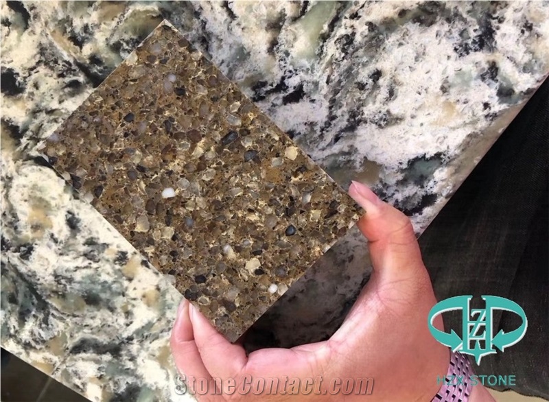Chinese Artificial Quartzs Tiles for Floorings