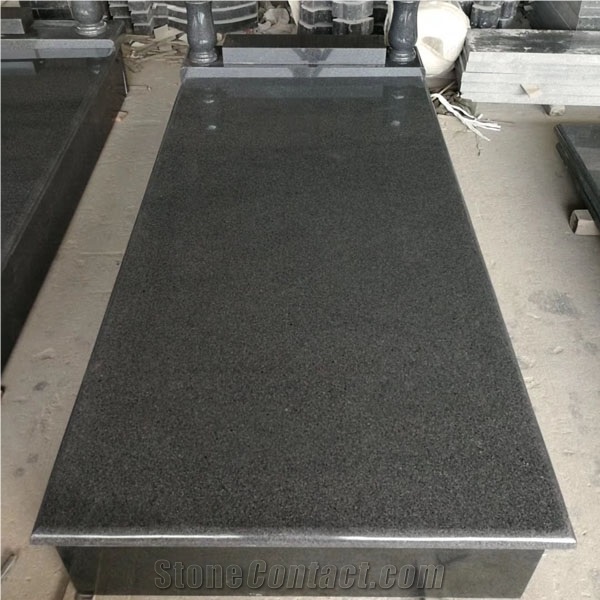 Chinese Granite Gravestone Engraved Tombstones