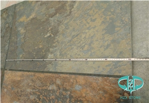 Chinese Rusty Slate Natural Split Tile for Floor