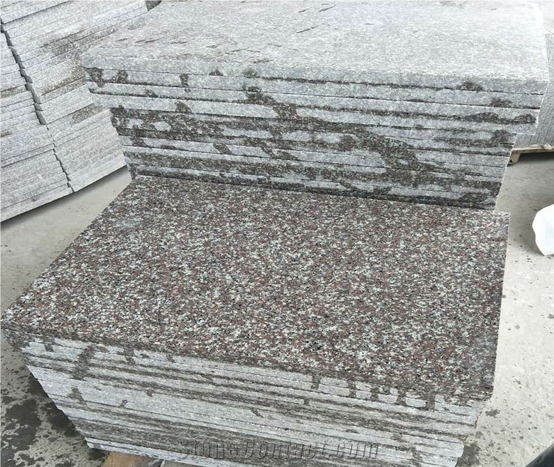 Chinese Wulian Flower G664 Granite Tiles for Wall