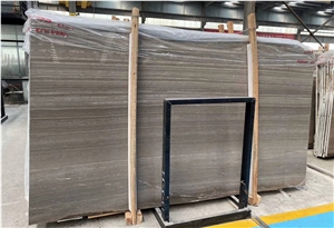 Coffee Royal Wood Grain Brown Marble Tile