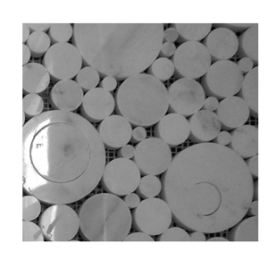 Composited Marble Mosaic Circle Wall Mosaic