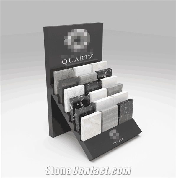 Countertop Porcelain Quartz Stone Sample Display Stand